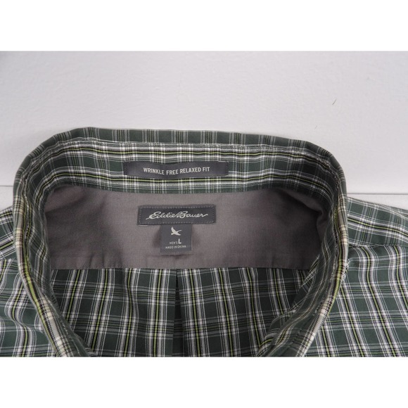 Eddie Bauer Long‎ Sleeve Button Down Shirt Size Large #2049 - Picture 2 of 4